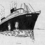 1/103 - Drawings from the tour round the world in 1936