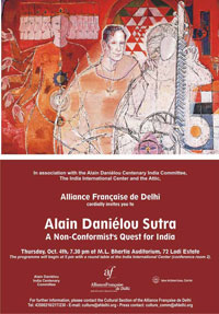 Alain Daniélou Sutra – la quête en Inde d'un non conformist