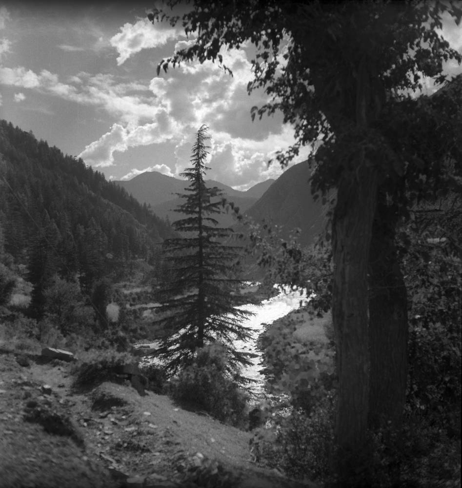 Montagnes du Cachemire, années 1940. © Alain Daniélou.